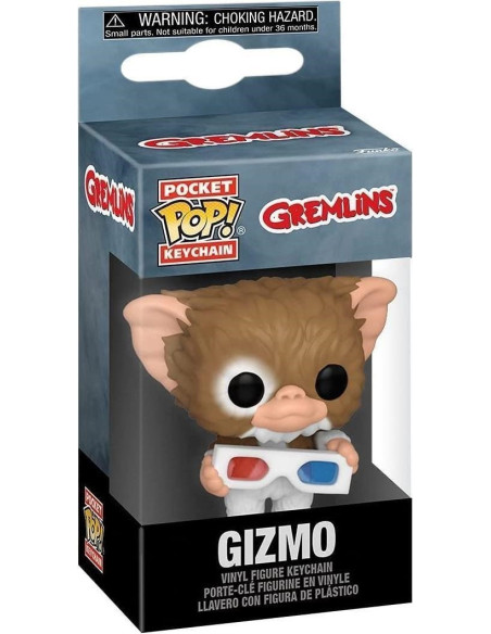 Gremlins: Funko Pop! Keychain - Gizmo (W/3D Glasses) (Portachiavi)