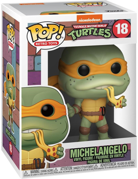 Teenage Mutant Ninja Turtles: Funko Pop! Retro Toys - Michelangelo (Vinyl Figure 18)