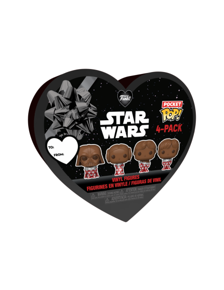 Star Wars: Funko Pocket Pop! Valentines Box - Star Wars 4 Pack