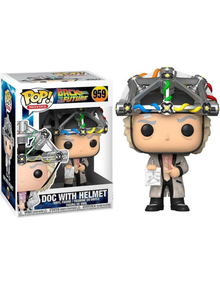 Back To The Future: Funko Pop! Movies - Doc With Helmet (Vinyl Figure 959)