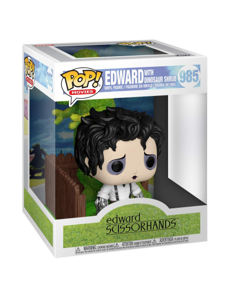 Edward Scissorhands: Funko Pop! Movies Deluxe - Edward and Dinohedge (Vinyl Figure 985)
