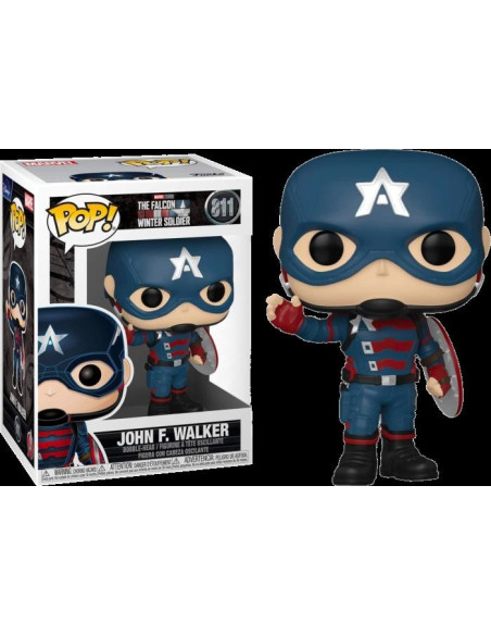 Marvel: Funko Pop! - The Falcon And The Winter Soldier - John F. Walker (Bobble-Head) (Vinyl Figure 811)