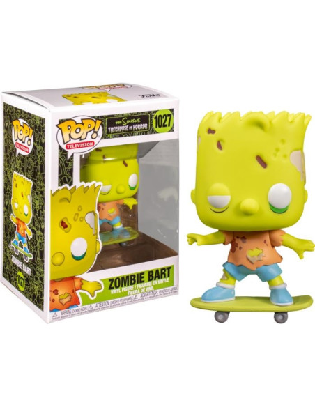 Simpsons (The): Funko Pop! Television - Trehouse Of Horror - Zombie Bart (Vinyl Figure 1027)