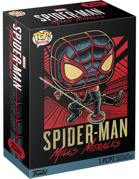 Funko Pop! Boxed Tee: Marvel - Miles Morales T-Shirt (S)