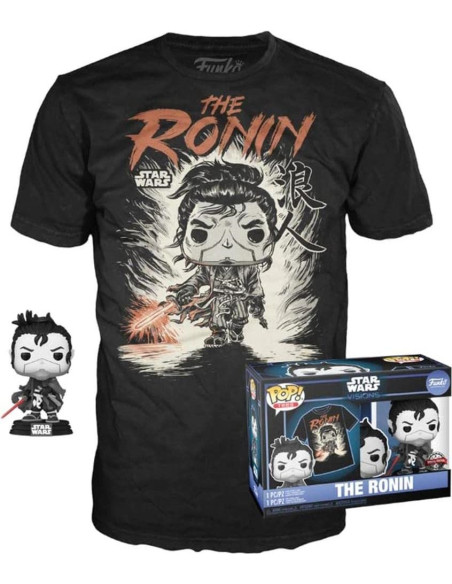 Funko Pop! Boxed Tee: Star Wars - Ronin T-Shirt (L) (Exclusive Possibile Allocazione)