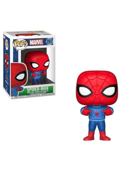 Marvel: Funko Pop! Marvel - Holiday - Spider-Man W/ Ugly Sweater