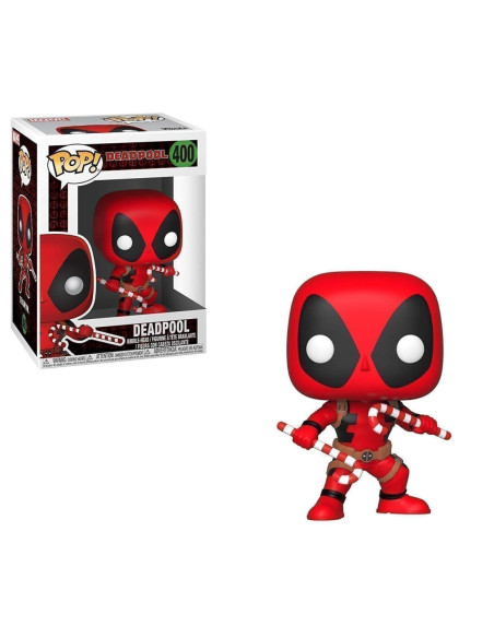 Marvel: Funko Pop! Marvel - Holiday - Deadpool W/ Candy Canes
