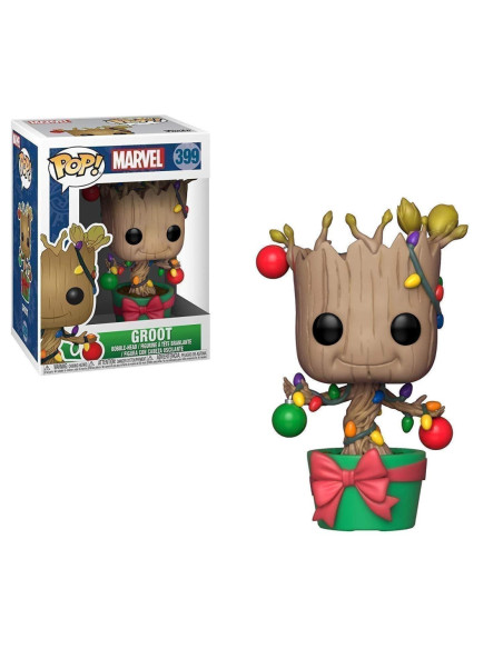 Marvel: Funko Pop! Marvel - Holiday - Groot W/ Lights and Ornaments