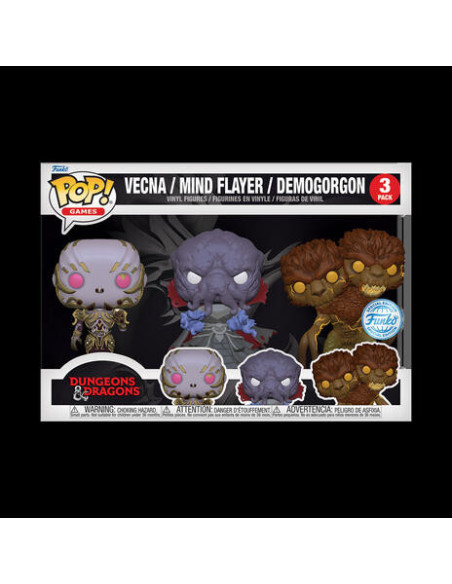 Disney: Funko Pop! Games - Dungeons and Dragons Villains (3Pk)
