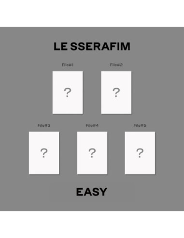 Le Sserafim - Easy (Compact Ver.) - (CD)