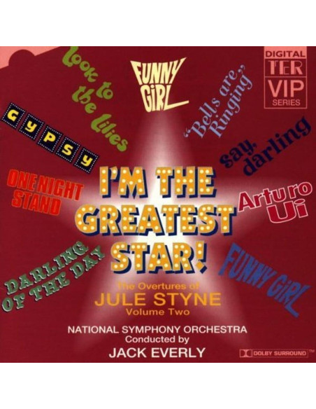 National Symphony Orchestra - Jule Styne Overtures Vol.2 - (CD)