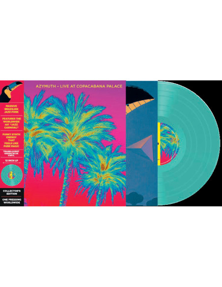 Azymuth - Live At Copacabana Palace (Vinyl Green,Blue Translucent Limited Edt.)