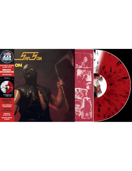 Samson - Head On (Vinyl Splatter Red,Black Crystal Clear Limited Edt.)