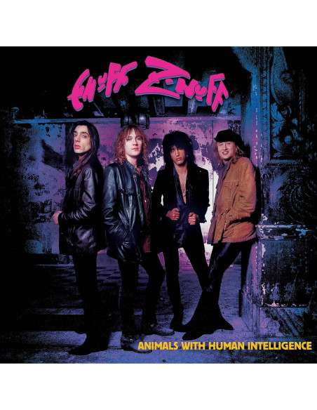 Enuff Z'Nuff - Animals With Human Intelligence (Blue and Red Splatter)