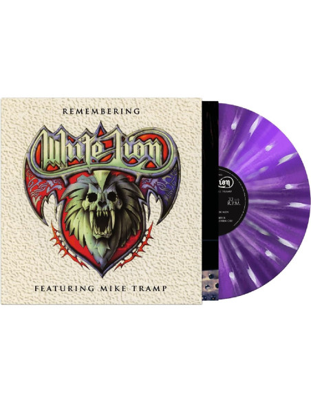 Tramp Mike - Remembering White Lion (Purple and White Splatter)
