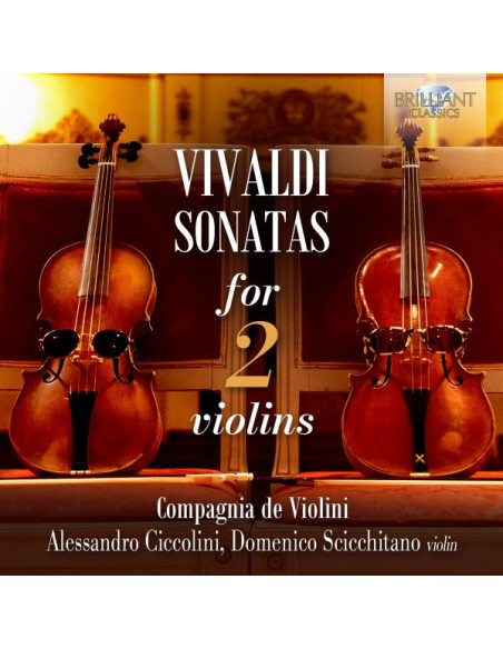 Alessandro Ciccolini and Domenico Scicchitano Violin Compagnia De Violini - Sonatas For 2 Violins - (CD)