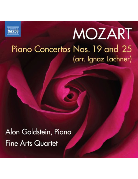 Fine Arts Quartet - Piano Concertos Nos. 19 And 25 (Arr. Ignaz Lachner) - (CD)