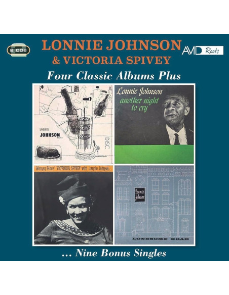 Johnson Lonnie and Spivey Victoria - Four Classic Albums Plus - (CD)