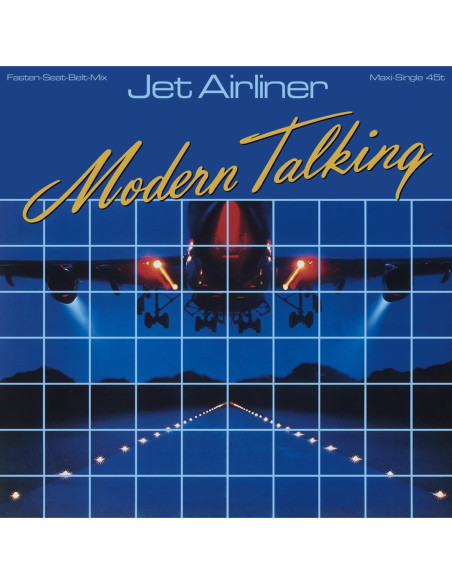 Modern Talking - Jet Airliner -Coloured-180Gr.  12p  Deluxe Sleeve  1000 Copies Blue and Red M