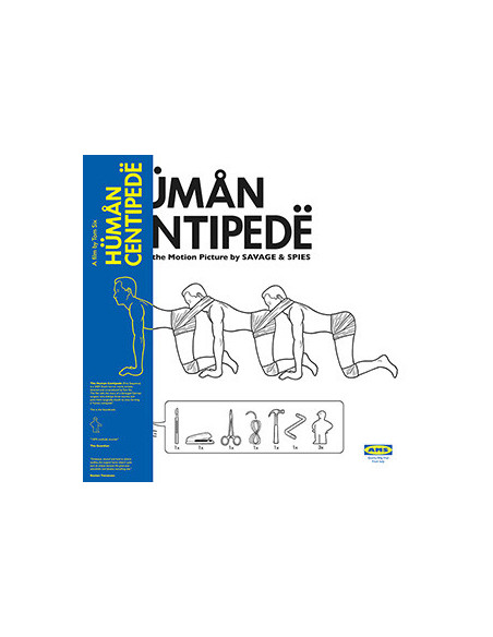 Savage and Spies - O.S.T. - The Human Centipede - Lp 180 Gr. Colored Blue Vinyl Ltd.Ed.