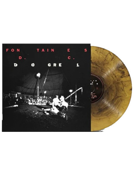 Fontaines D.C. - Dogrel - Gold and Balck Swrilr Vinyl Indie Exclsuive Ltd.Ed.