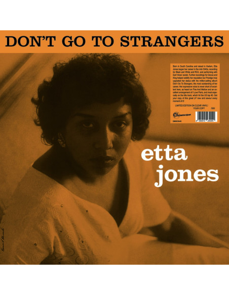 Jones Etta - Don'T Go To Strangers - Clear Vinyl 500 Numbered Copies Ltd. Ed.