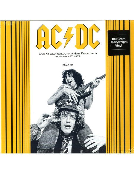 Ac Dc - Live At Old Waldorf In San Francisco September 3 1977 (Red Vinyl)