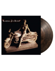 Karma To Burn - Karma To Burn -Coloured-180Gr Insert Debut Album 1500 Cps Clear and Black Marbled