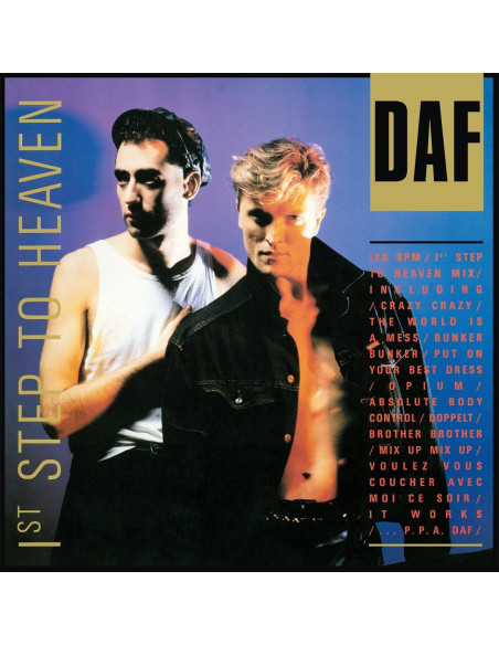 Daf - 1St Step To.. -Coloured - .. Heaven Lp 180 Gr. Insert 1000 Cps On Gold Colour