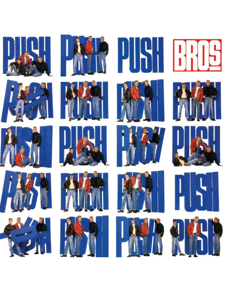 Bros - Push -Coloured-180Gr. Insert 35Th Ann. 1000 Cps Translucent Blue Vinyl