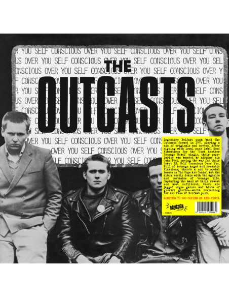 Outcasts - Self Conscious Over You(Red Vinyl)