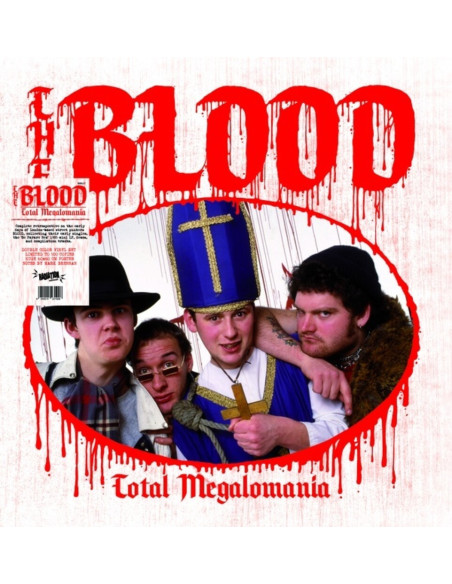 Blood - Total Megalomania (Blue White Vinyl)