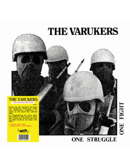 Varukers - One Struggle One Fight (White Vinyl)