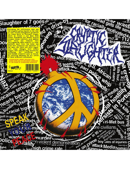 Cryptic Slaughter - Speak Your Peace (Color Vinyl)