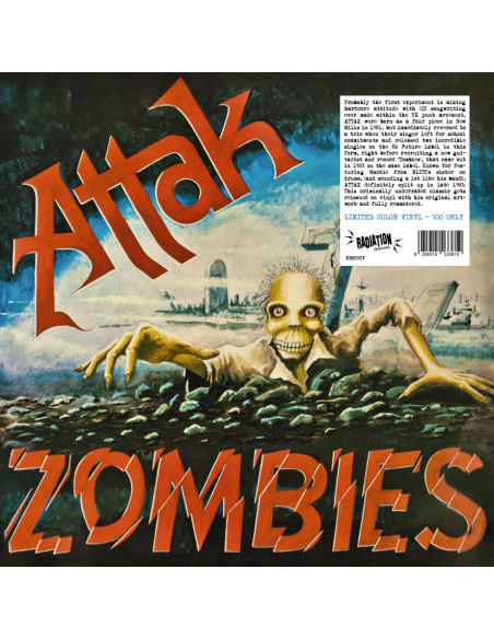 Attak - Zombies (Color Vinyl)