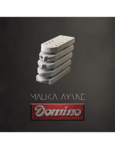 Ayane Malika - Domino - Lp 180 Gr. In Vinile Colorato Bianco Con Copertina Floccata - Ltd.Ed.