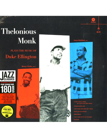 Monk, Thelonious - Plays The Music Of Duke Ellington (Lp)