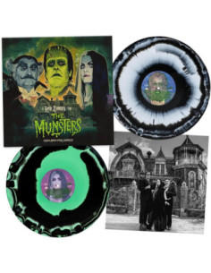 O.S.T. - Zeuss and Rob Zombie - Munsters - 180Gr. Green W Black Swirl and White W Black Swirl Vinyl