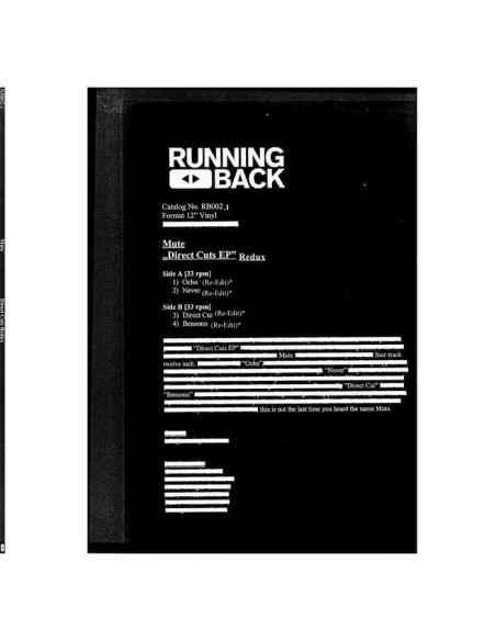 Mute - Direct Cuts (Re-Edited By Gerd Janson)