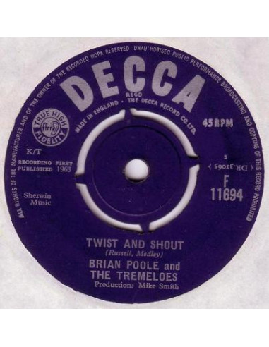 Brian Poole and The Tremeloes - Twist...