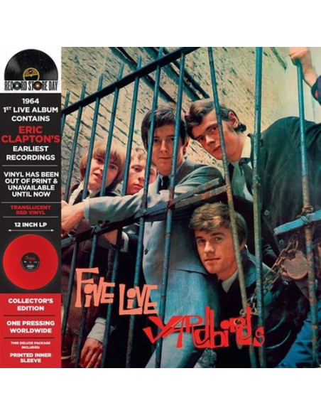 The Yardbirds - 5 Live Yardbirds (Vinyl Red Limited Edt.) (Rsd 2024)