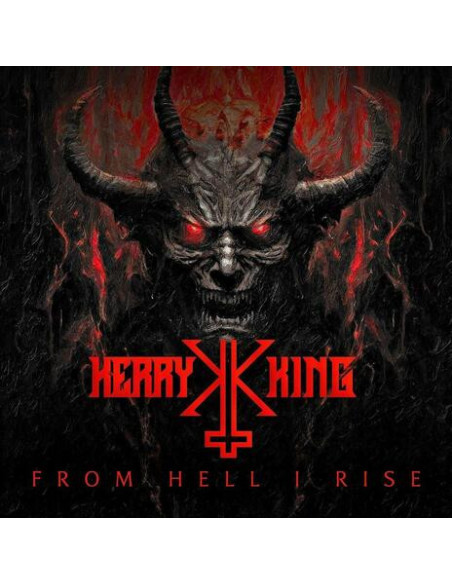 King, Kerry - From Hell I Rise -Dark Red/Orange Marble