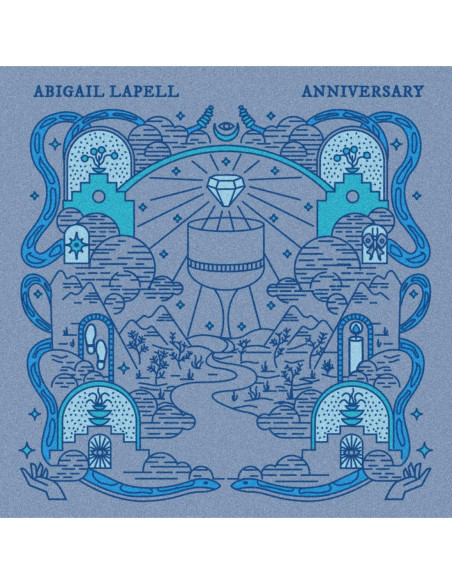 Lapell, Abigail - Anniversary - Aqua Blue Vinyl