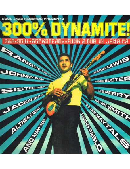Compilation - 300% Dynamite Ska Soul Rocksteady Funk And Dub Yellow Vinyl  (Rsd 2024)