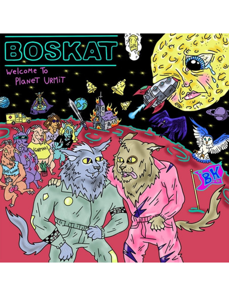 Boskat - Welcome To Planet Urmit - (CD)