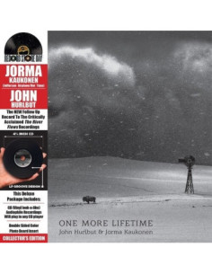 John Hurlbut and Jorma Kaukonen - One More Lifetime (Cd Vinyl Replica Black Polycarbonate Ltd Edt.)(Rsd 2024) - (CD)
