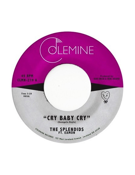 Splendids The and Eamon - Cry Baby Cry, Blame My Heart (7p)