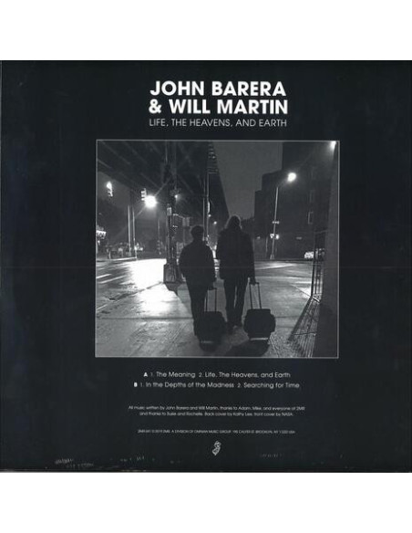 Barera, John/Will Ma - Life, The Heavens And Earth