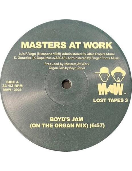 Master At Work - Master At Work-Boyd'S Jam 12p Vinyl