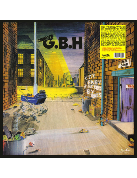 G.B.H. - City Baby Attacked By Rats (Orange Vinyl